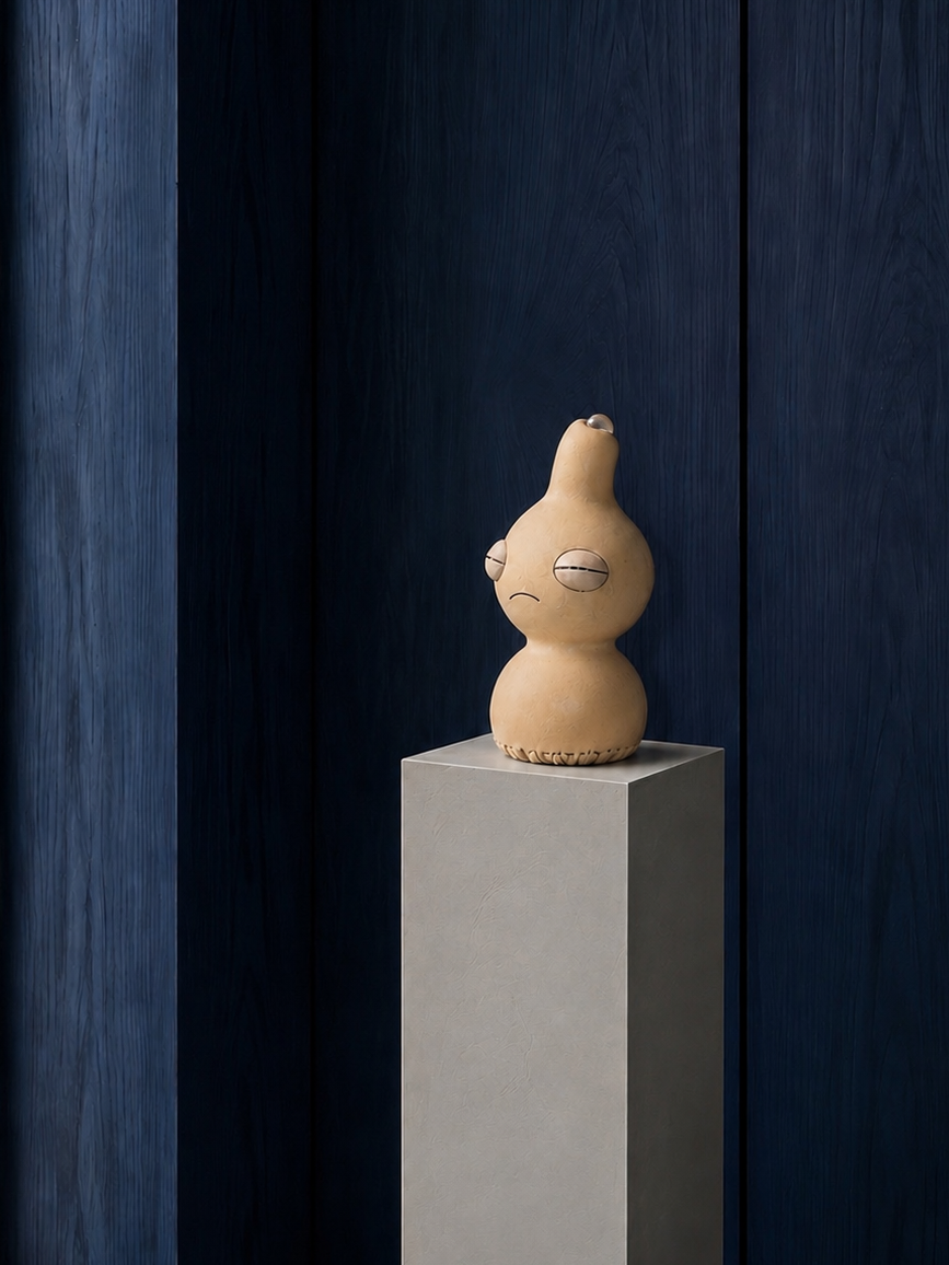 KARMA NO.2  | One-of-a-kind Natural Gourd Art Toy