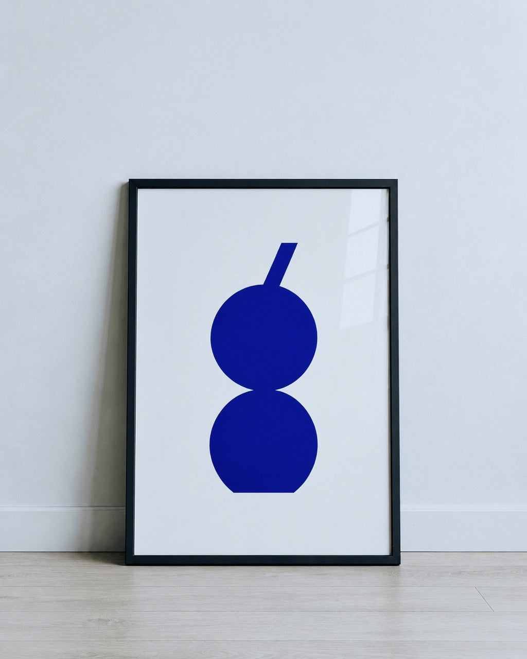 BLUE HULU | Digital Fine Art Print | Printable Wall Art