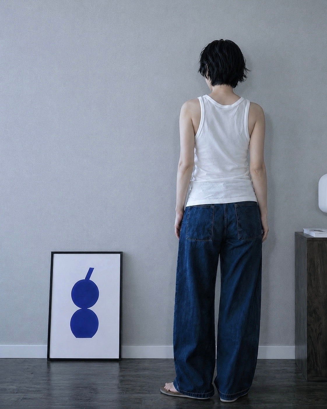 BLUE HULU | Digital Fine Art Print | Printable Wall Art