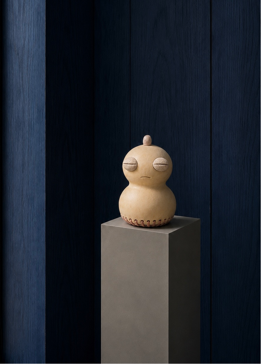 KARMA NO.1｜One-of-a-kind Natural Gourd Art Toy